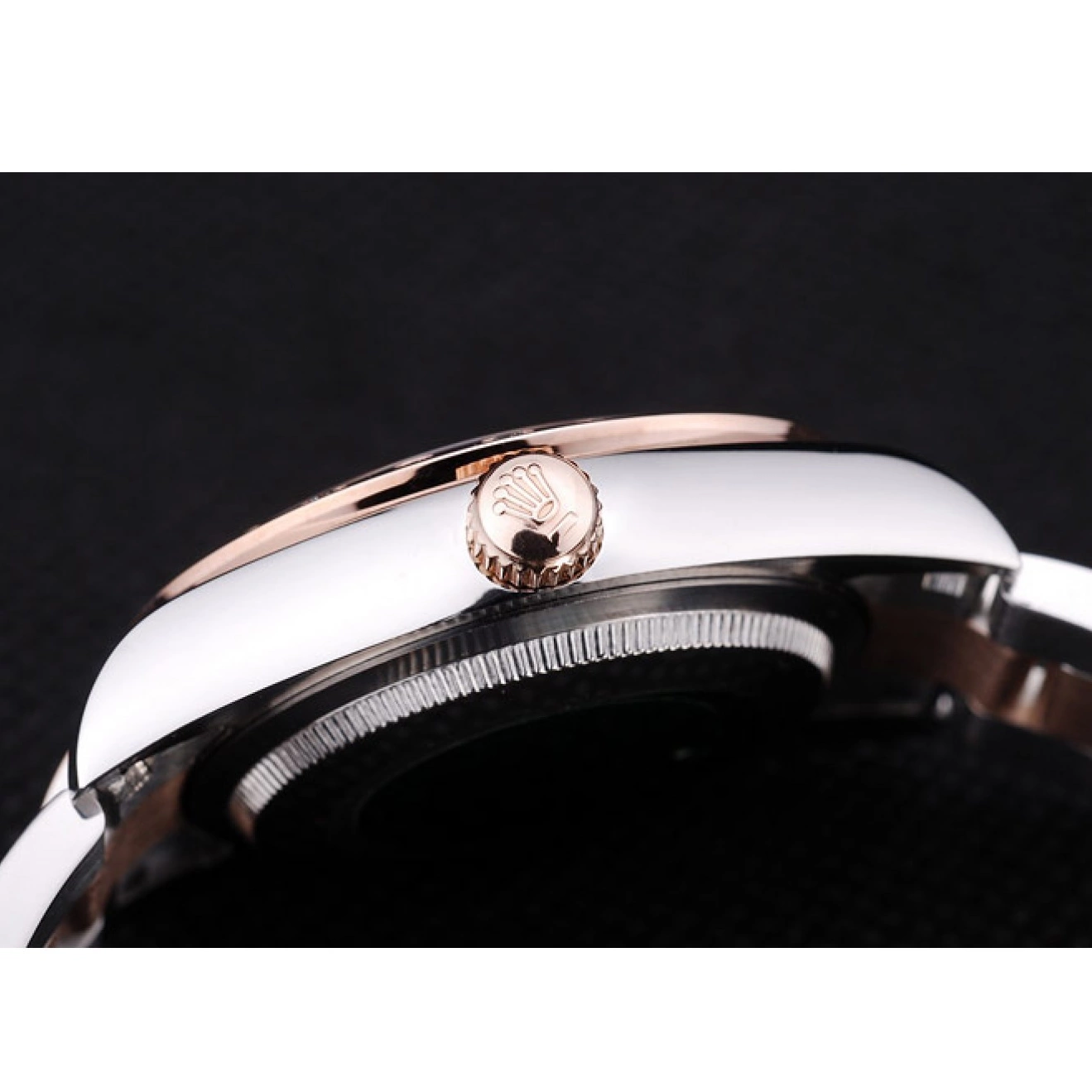 AAA replica watch Bezel Dial 7465 Brown Datejust Rolex Diamond 0726